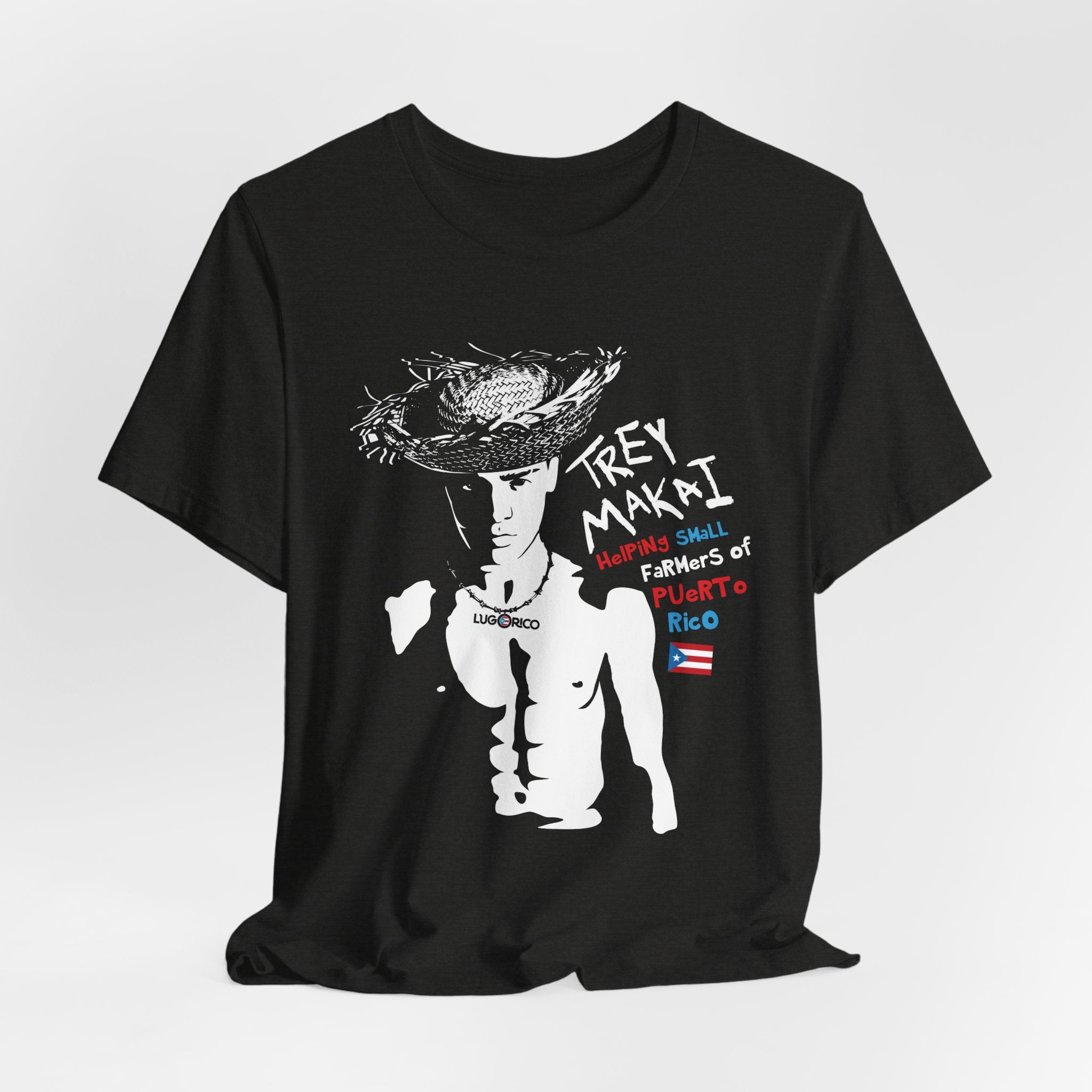LugoRico TREY-MAKAI-JIBARO Unisex Short Sleeve Tee
