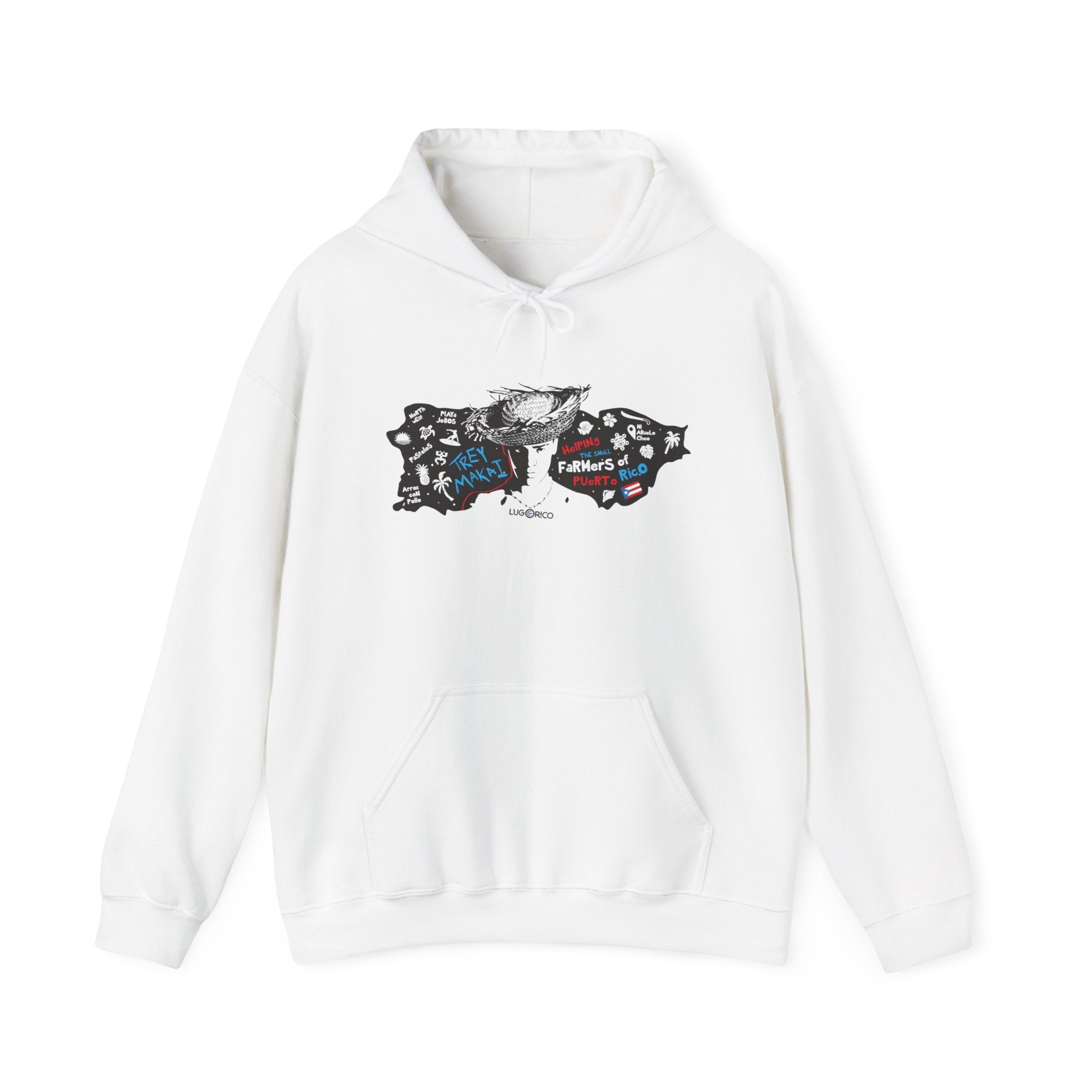 LugoRico TREY-MAKAI-PR-ISLAND Unisex Heavy Blend™ Hooded Sweatshirt